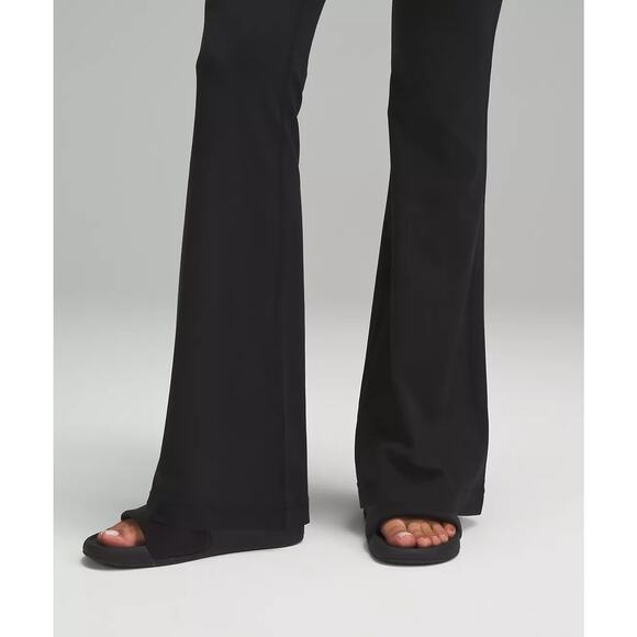 New LULULEMON Groove Super-High-Rise Flare Nulu Pant Sz 6 - Picture 5 of 9